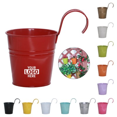 Hanging Iron Flower Pot