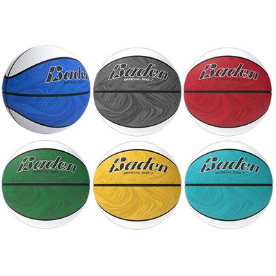 Basketball - Rubber, Junior Size (8.5" Dia/27.5" Cir) 6 Colors!