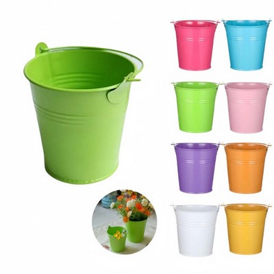 Bar Home Mini Party Metal Bucket With Handle