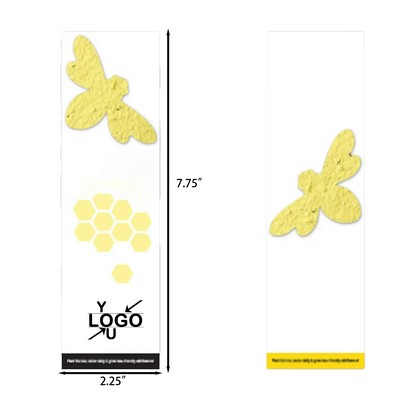 Eco-Friendly Plantable Bookmark
