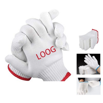 Nylon Labor Protection Cotton Gloves