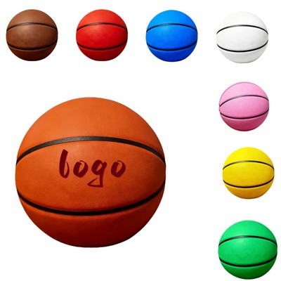 7-Inch Kids Rubber Mini Basketball