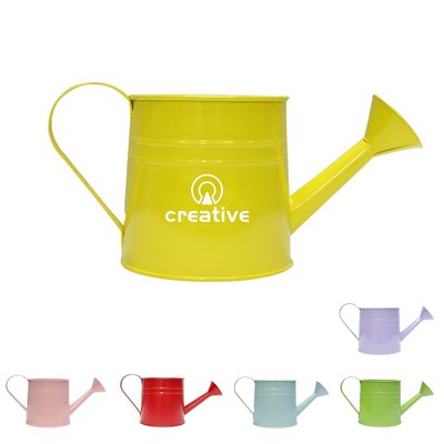 Watering Can Iron Flower Pot