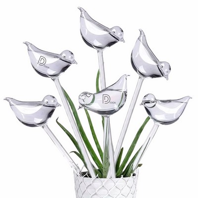 Custom Elegant Automatic Decorative Bird Plastic Plant Waterer
