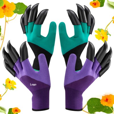 Garden Gloves With Claws For Planting