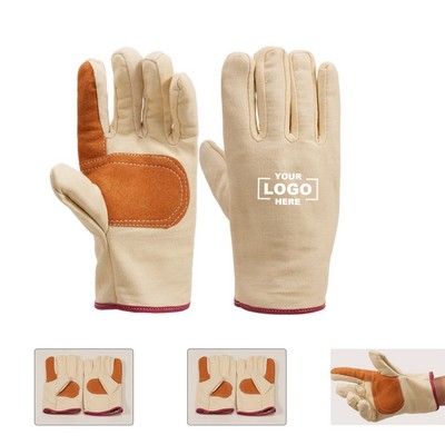 Heavy-Duty Canvas Work Gloves
