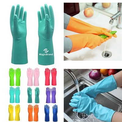 Household Dishwash Rubber Gloves